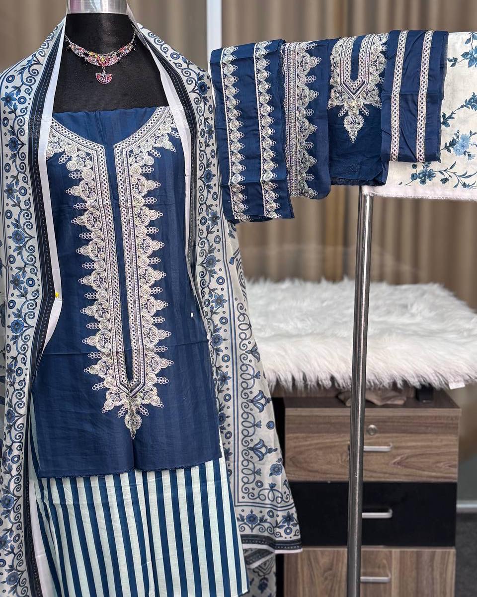 Pakistani Rangeeli unstitch Dress (ALBELI)