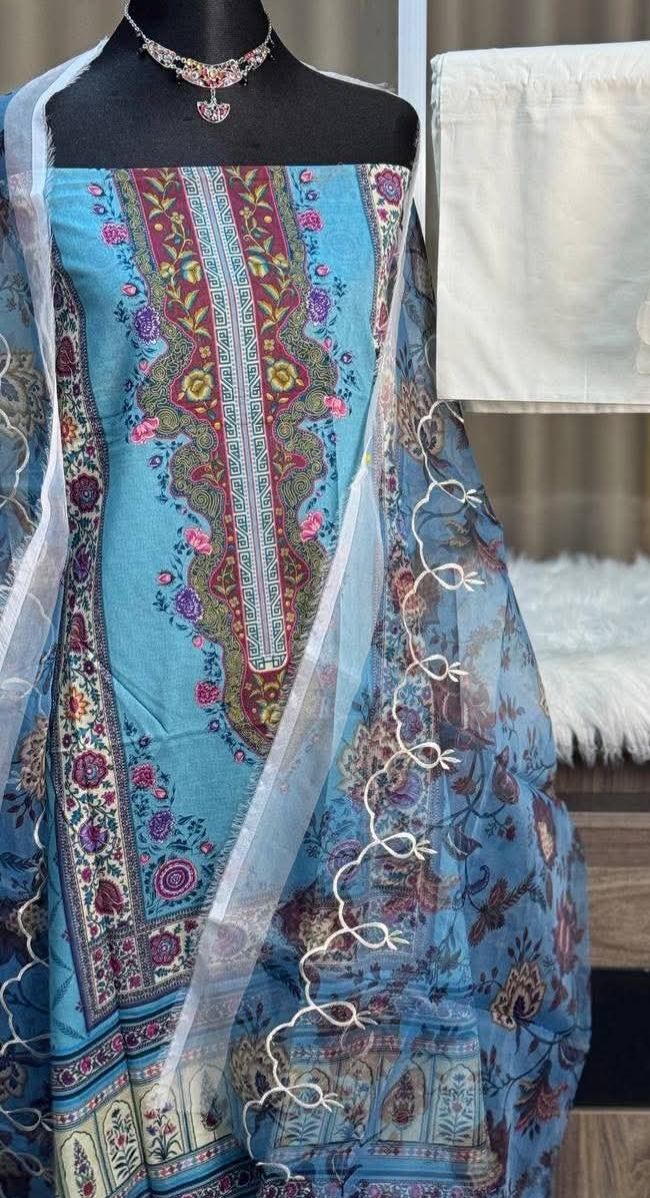 Pakistani Rangeeli unstitch Dress (RAMPA)