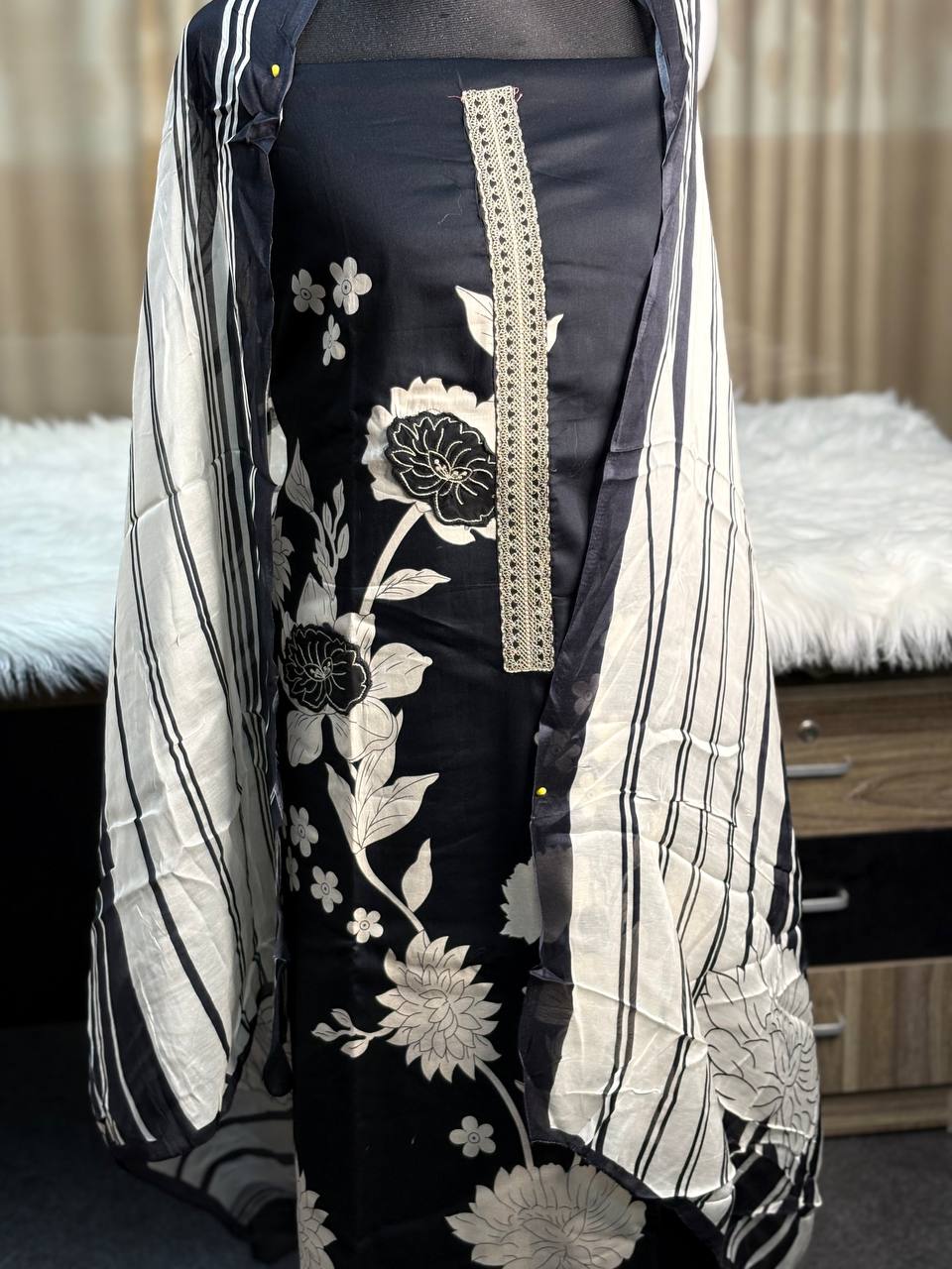 Ganga Pakistani Inspired Catalogue Unstitch 3 Piece