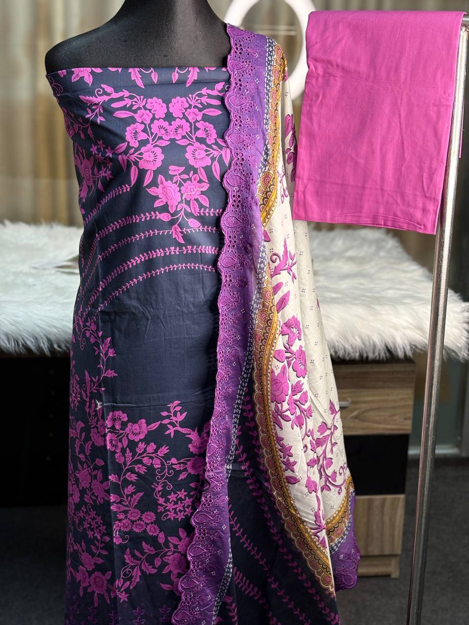 Mashaal Couture Pakistani Inspired Catalogue Unstitch 3 Piece