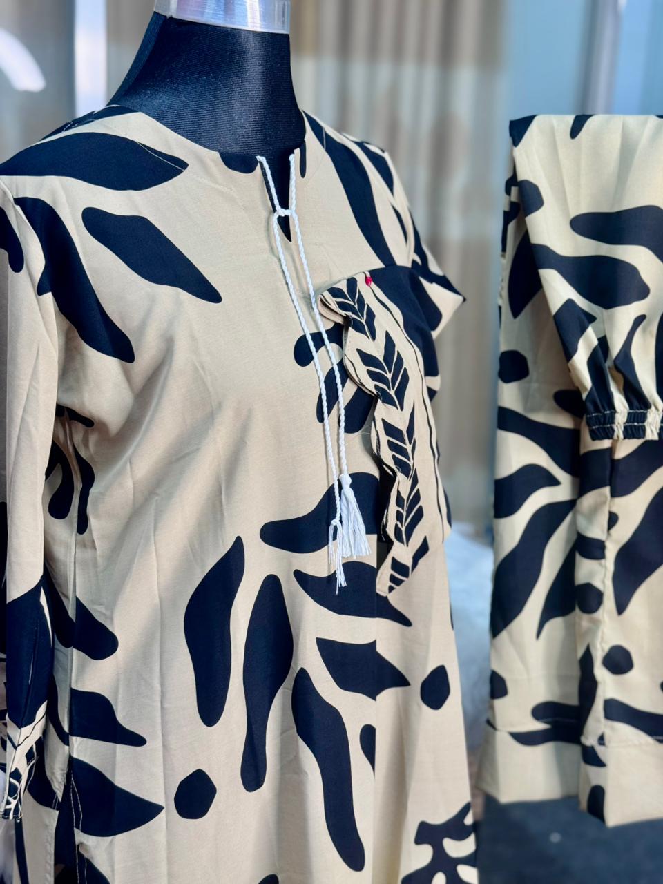 Dubai Cherry Jorjet Co-ord Set