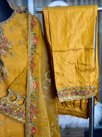 Pakistani Inspired Sadabahar 3 Piece (Mustard)