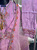 Pakistani Inspired Sadabahar 3 Piece (Pink)