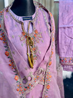Pakistani Inspired Sadabahar 3 Piece (Pink)