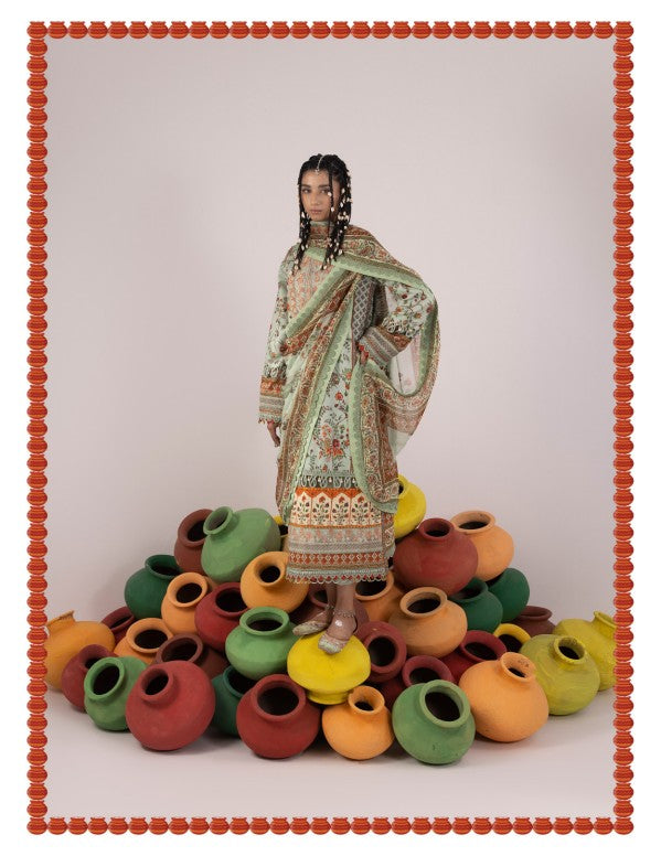 Pakistani Rangeeli unstitch Dress (CHAMBELI)