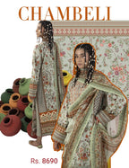 Pakistani Rangeeli unstitch Dress (CHAMBELI)