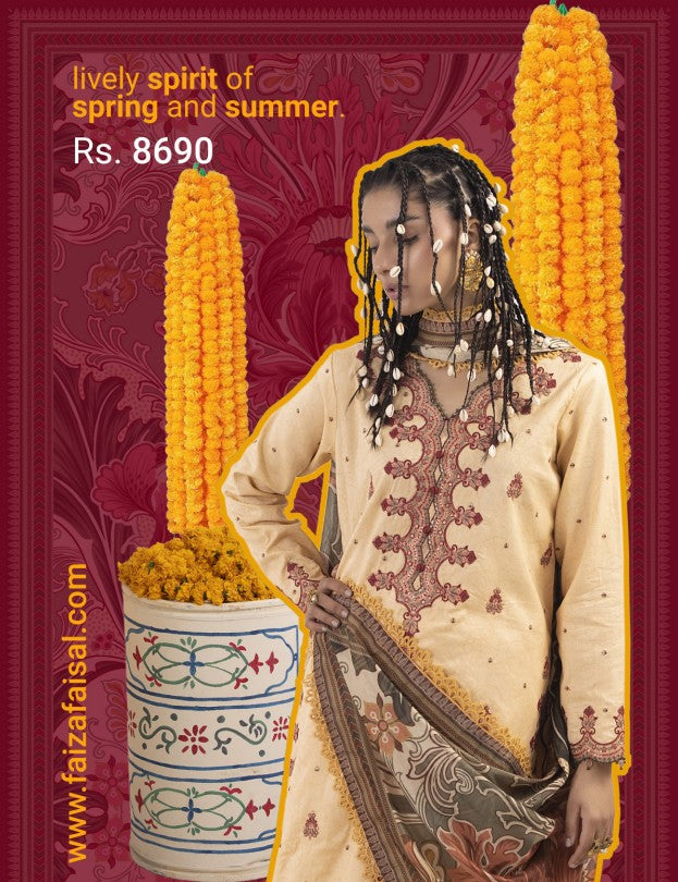 Pakistani Rangeeli unstitch Dress (GULABO)