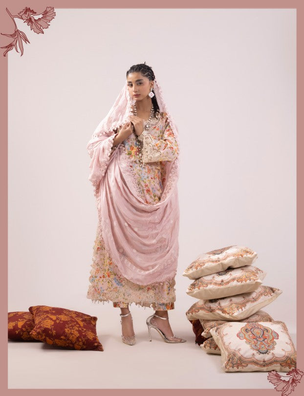 Pakistani Rangeeli unstitch Dress (LALI)