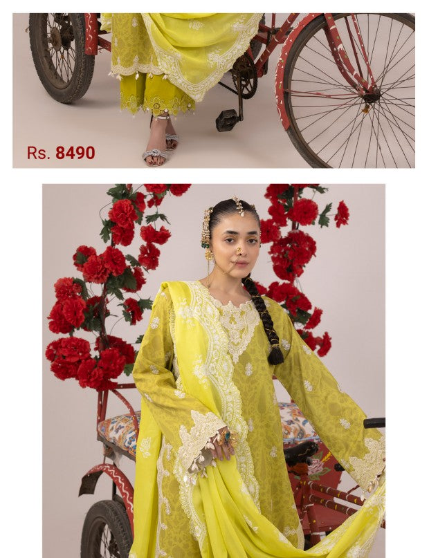 Pakistani Rangeeli unstitch Dress (Sajjo)